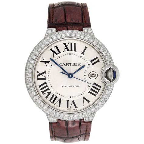 cartier ballon bleu diamonds|cartier ballon bleu 42mm price.